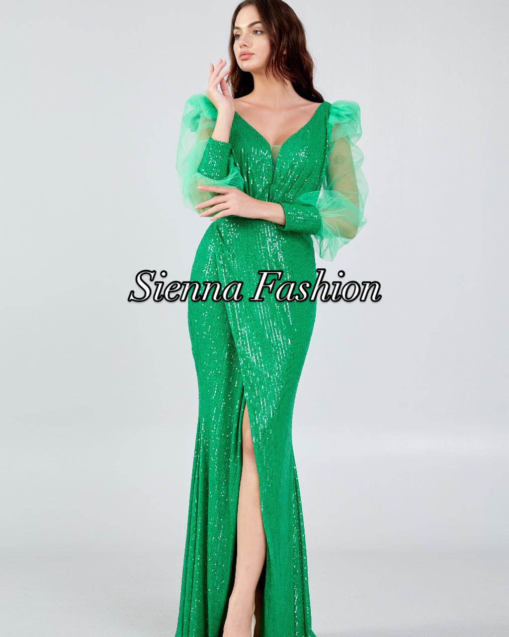 Rochie Florence verde