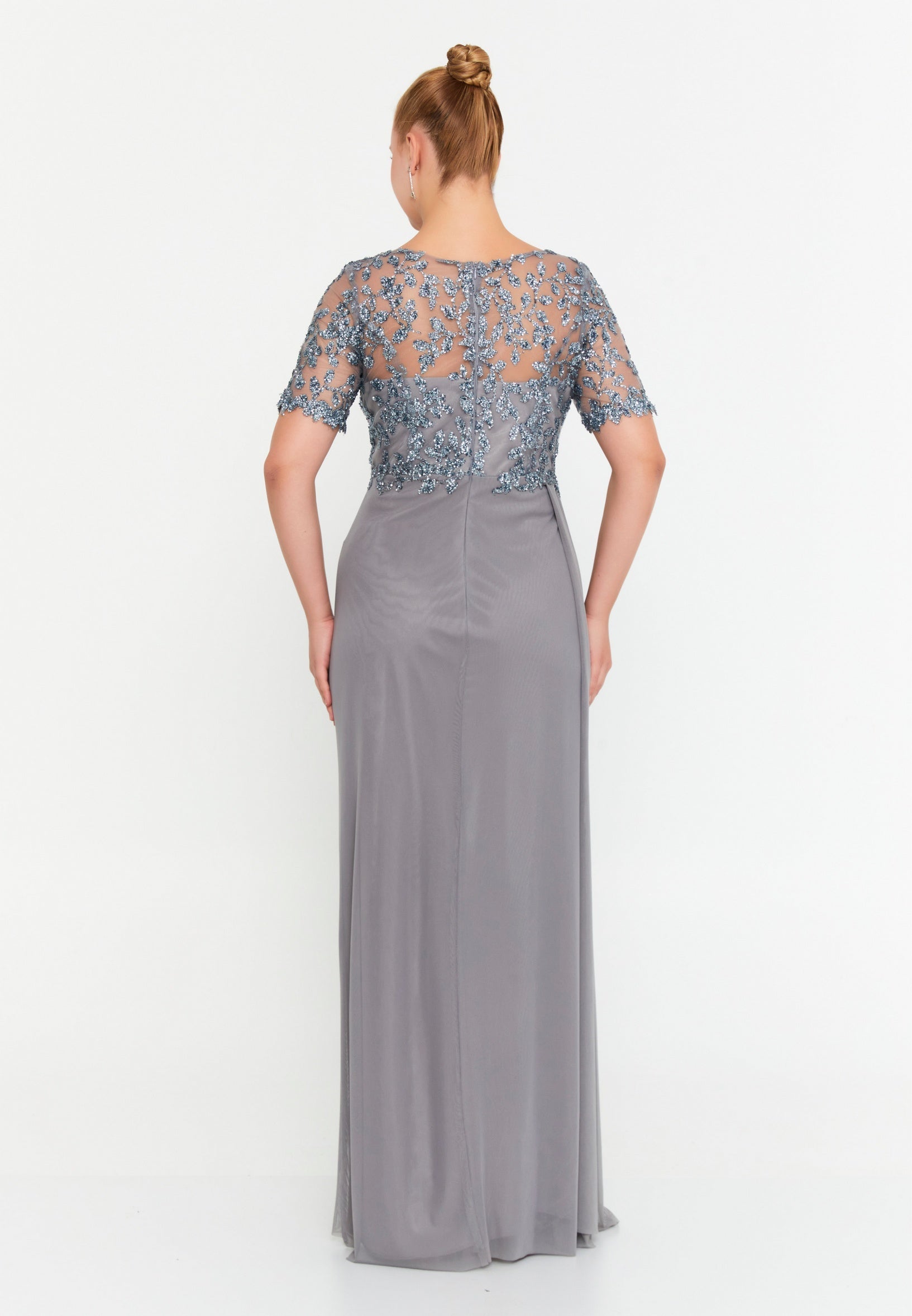 Rochie de seara gri Argenta