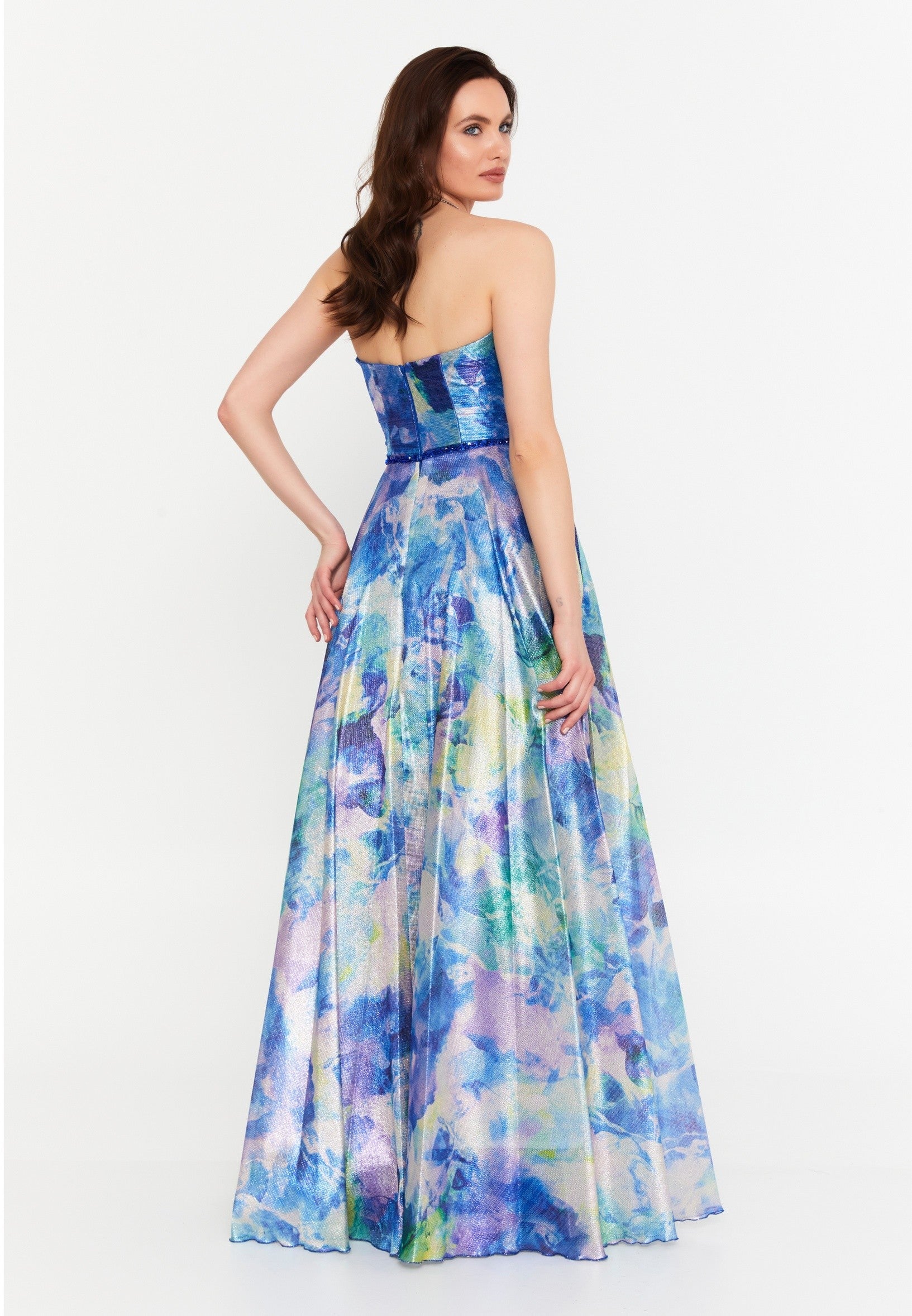 Rochie cu imprimeu artistic Bella