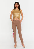 Pantaloni Crem Clover